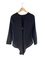 Blusa con textura high and low