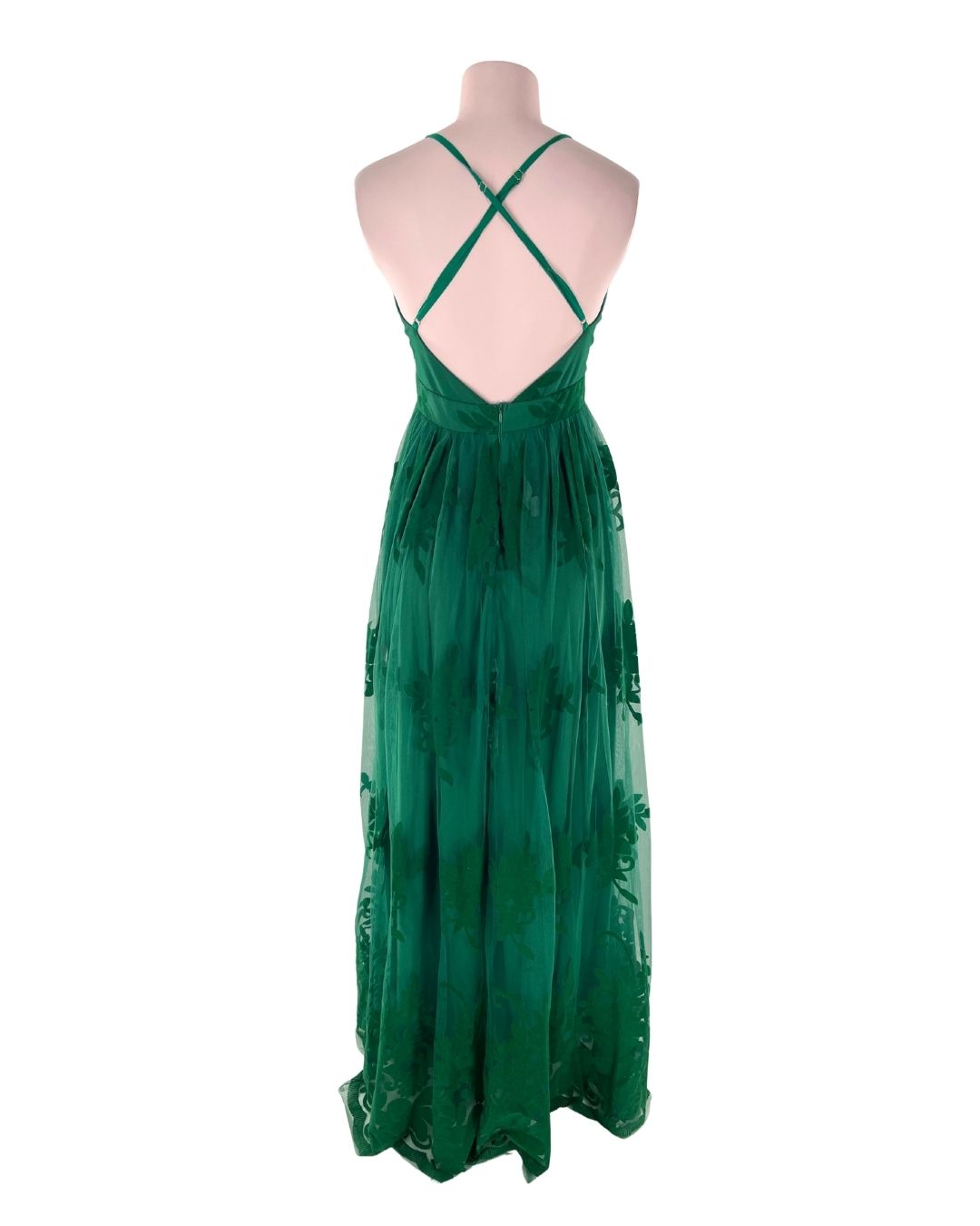 Vestidos de tiras en mesh