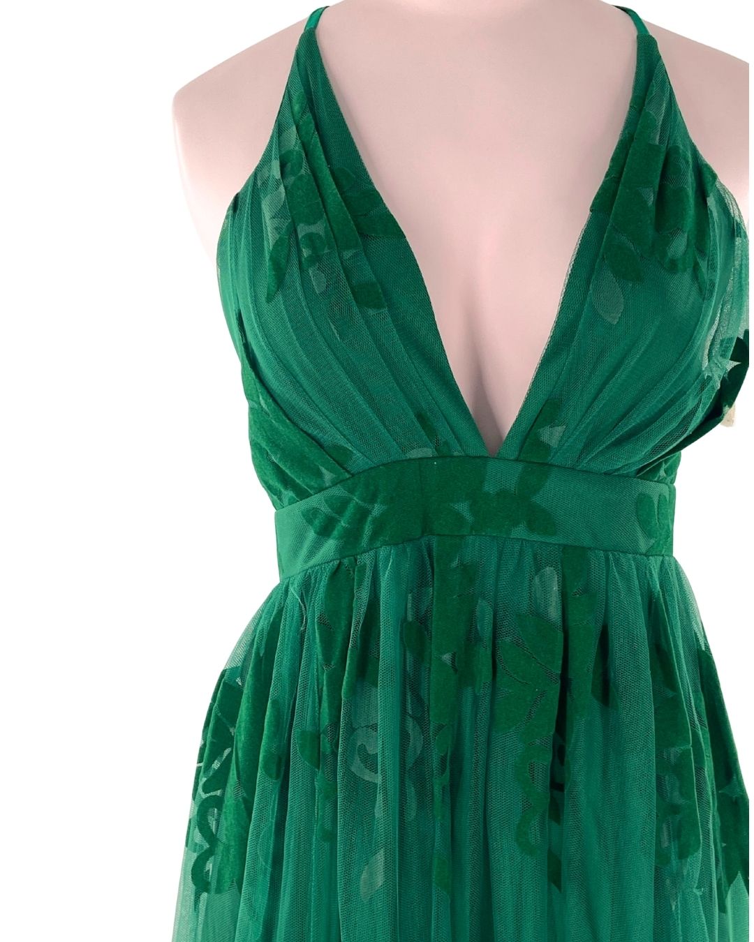 Vestidos de tiras en mesh