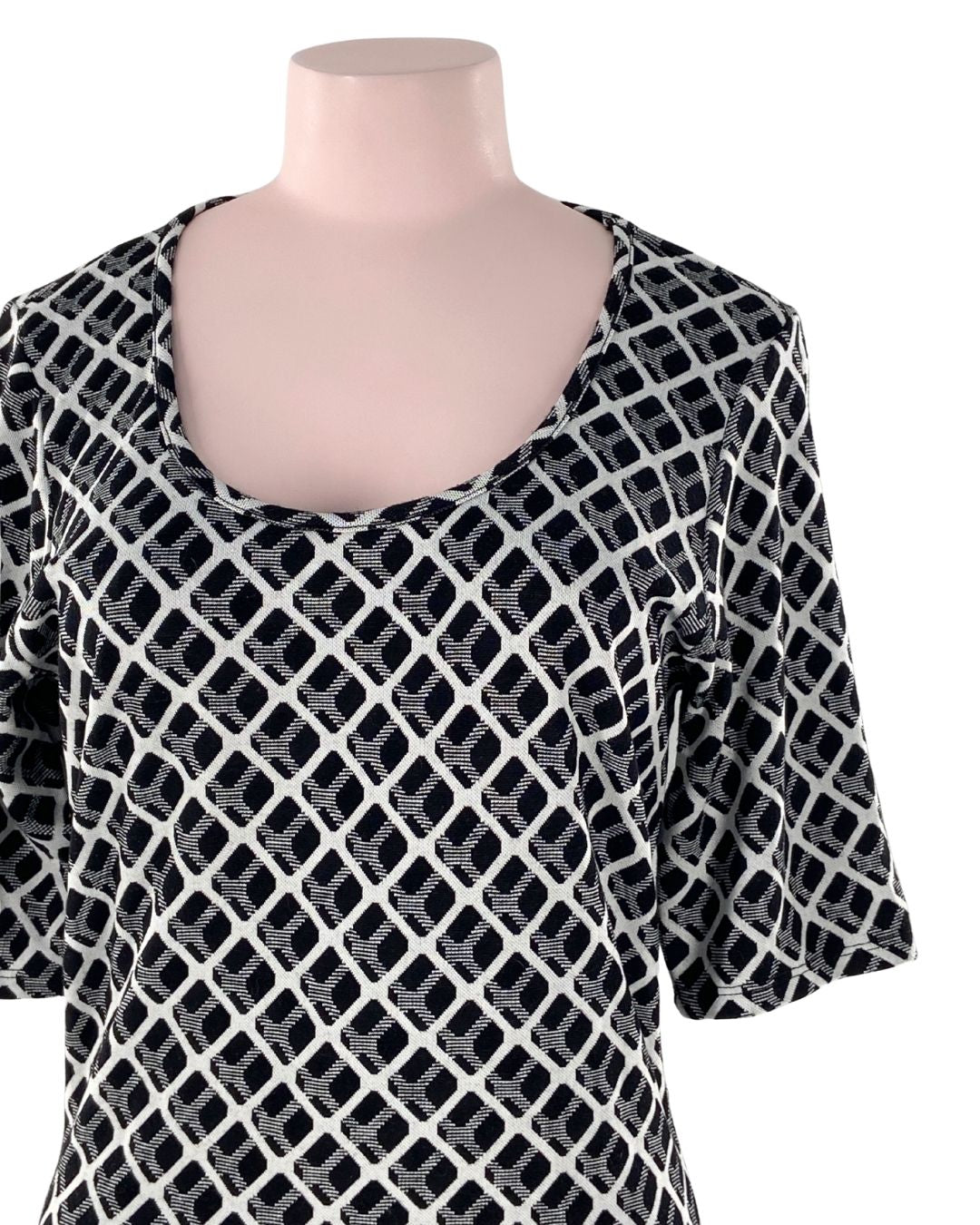 Vestdo midi con print