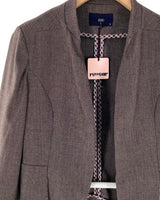 Blazer crop delgado