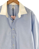 Camisa crop manga 3/4 oversize