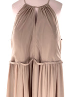 Maxi vertido cuello halter