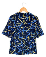 Camisa manga corta con textura