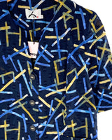 Camisa manga corta con textura