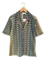 Camisa tejida diseño en zigzag