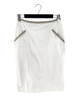 Falda midi lapiz con sesgo