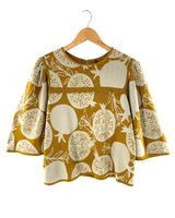 Blusa amplia manga campana