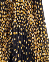 Falda plisada con detalle