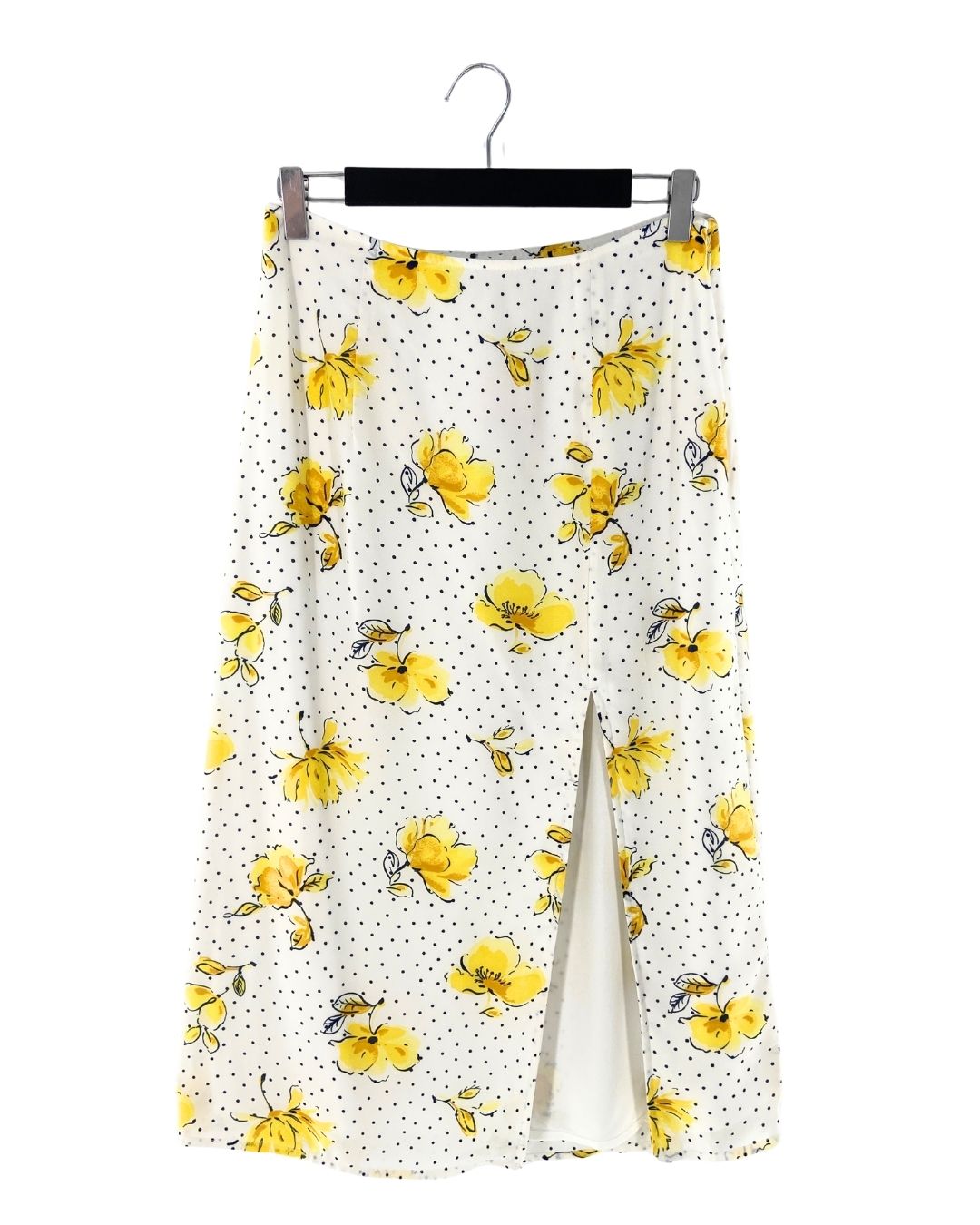 Maxi falda lapiz print flores