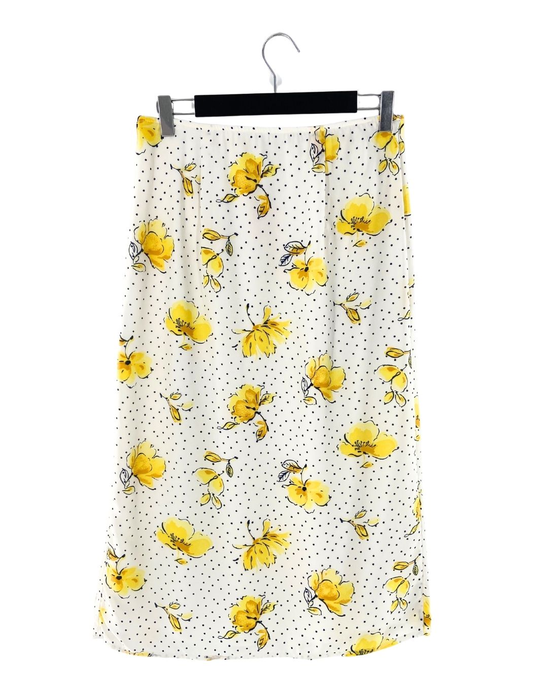 Maxi falda lapiz print flores