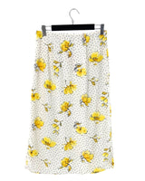 Maxi falda lapiz print flores