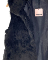 Chaleco afelpado cuello alto