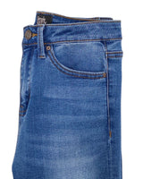 Skinny jean destroyed stretch