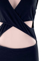 Body sleeveless cruzado