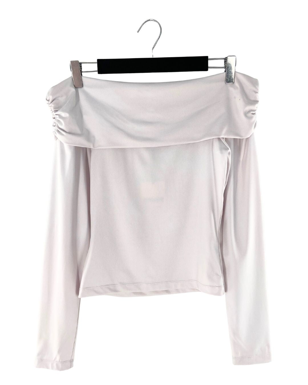 Blusa licrada manga larga