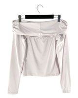 Blusa licrada manga larga