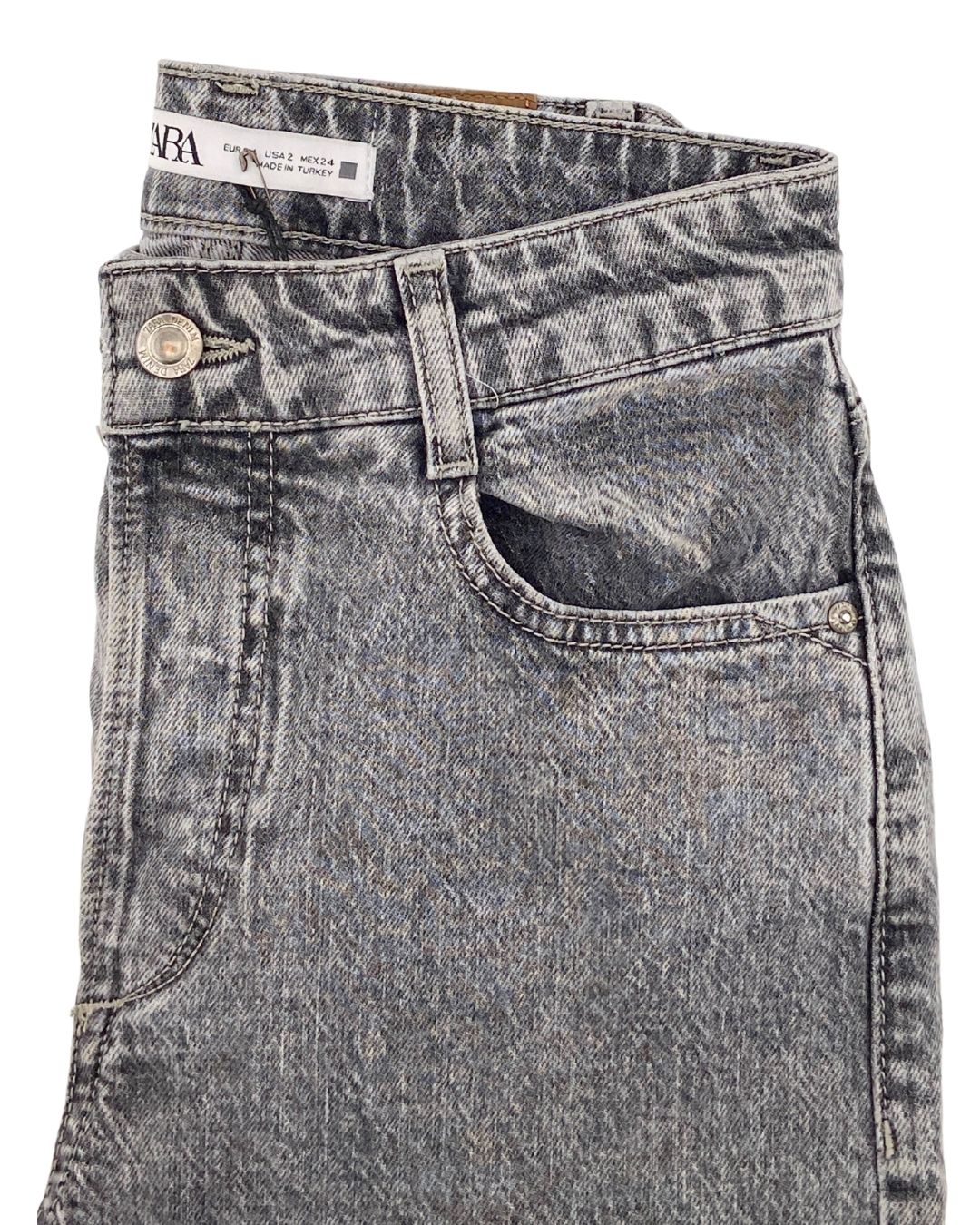 Jean rigido straight wash