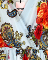 Maxi vestido sleeveless print