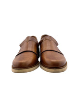 Mocasines en cuero con taches