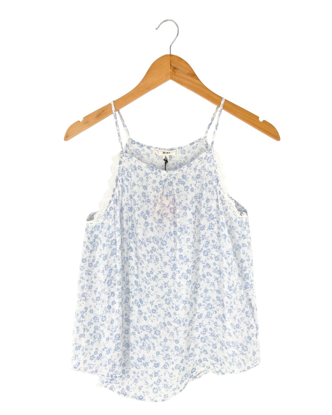 Blusa de tiras con textura