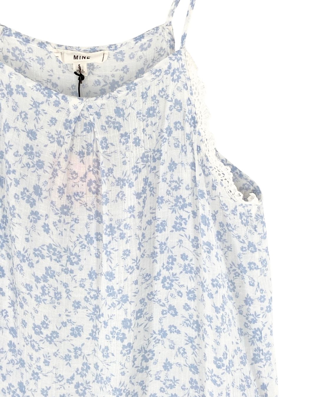 Blusa de tiras con textura