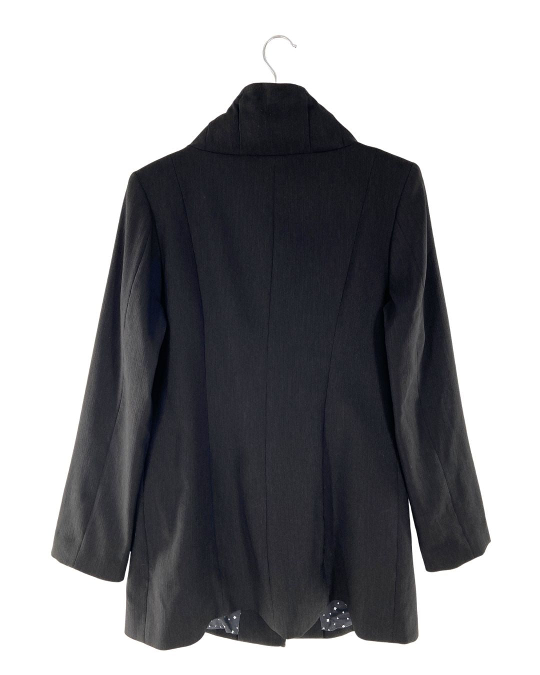 Blazer abotonado encauchado