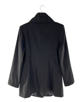 Blazer abotonado encauchado