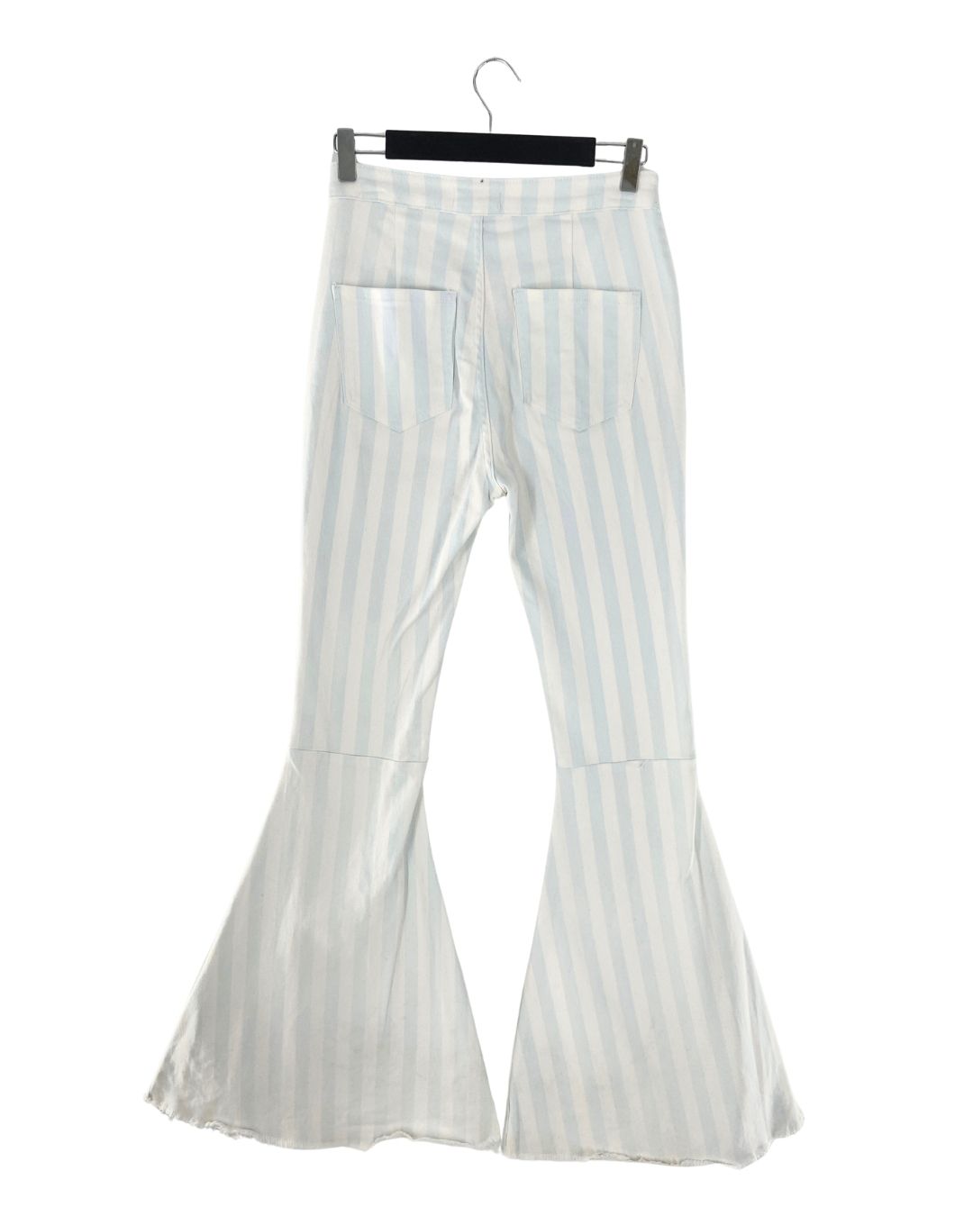 Pantalon flare a rayas