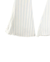 Pantalon flare a rayas
