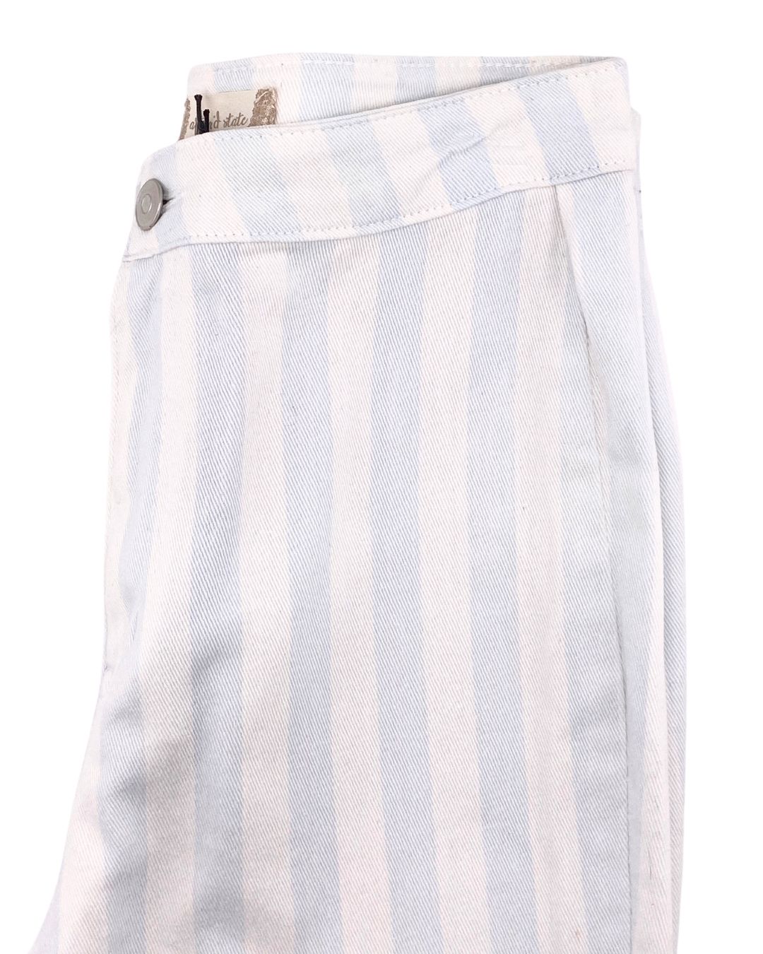 Pantalon flare a rayas