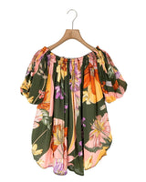 Vestido amplio offshoulder