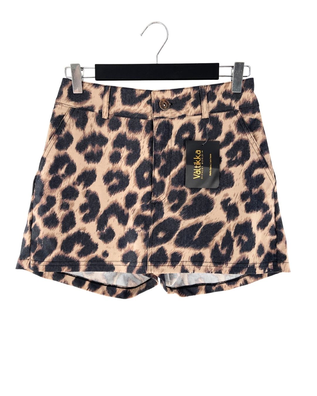 Skirt short animal print