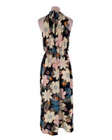 Maxi vestido cuello halter