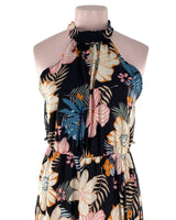 Maxi vestido cuello halter