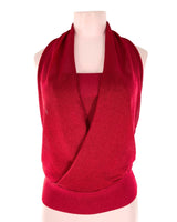 Blusa stretch al cuello