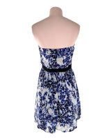 Vestido midi strapless