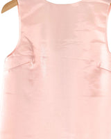 Vestido midi brillante lazo