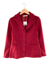 Chaqueta abotonada en paño