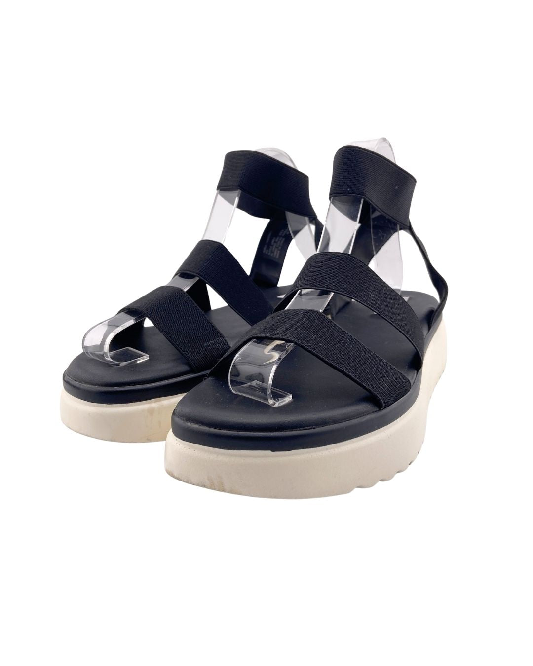 Sandalias elasticas plataforma