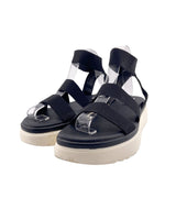 Sandalias elasticas plataforma