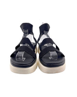 Sandalias elasticas plataforma