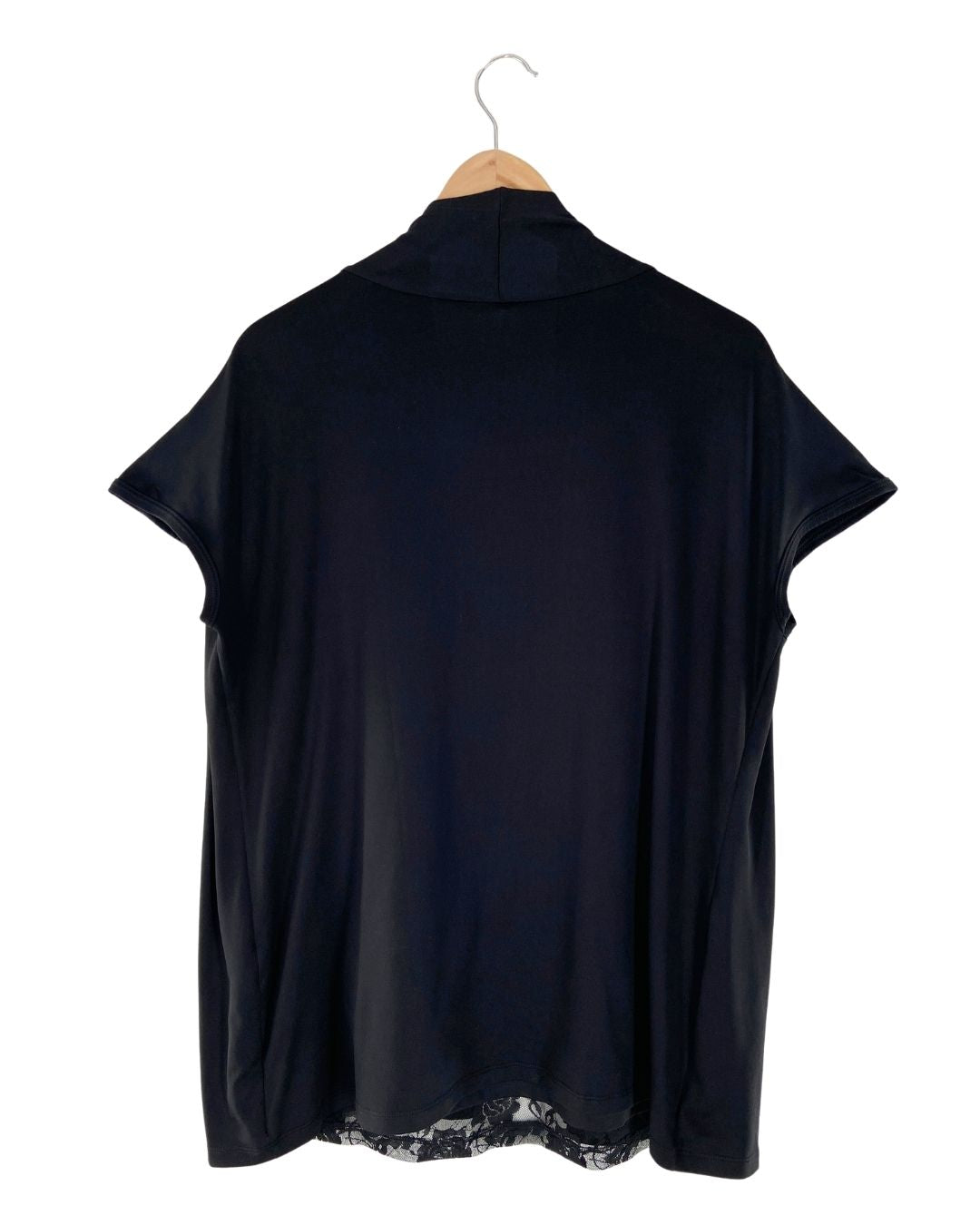 Blusa manga puente con detalle