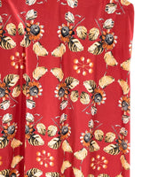 Vestido midi de tiras delgadas