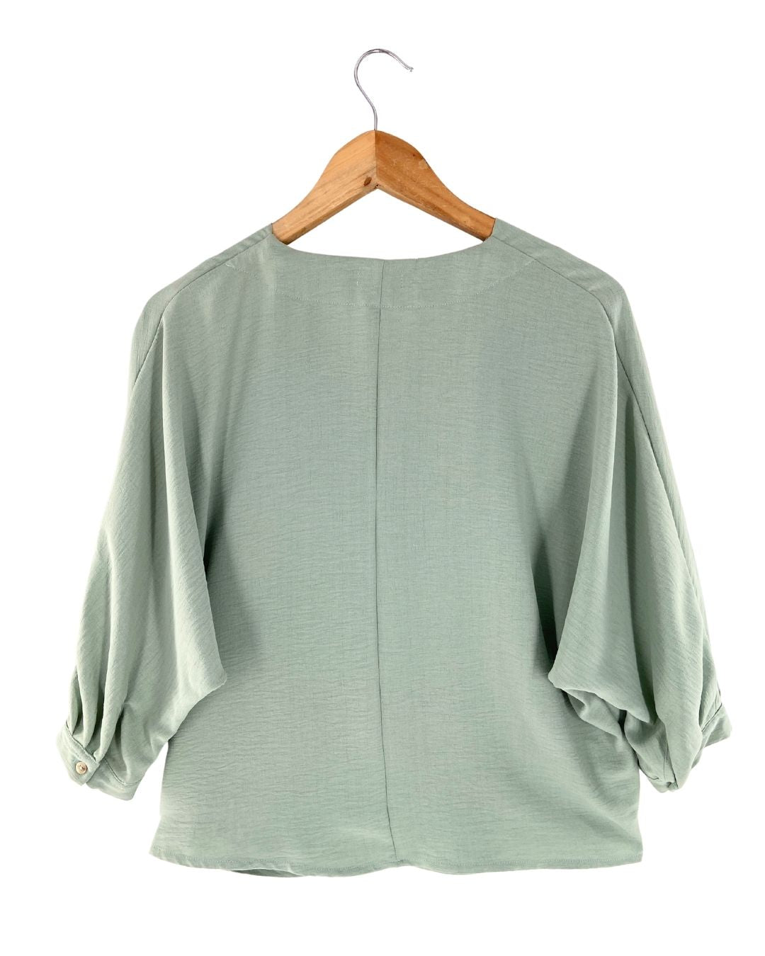 Blusa cruzada oversize