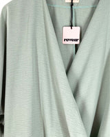 Blusa cruzada oversize