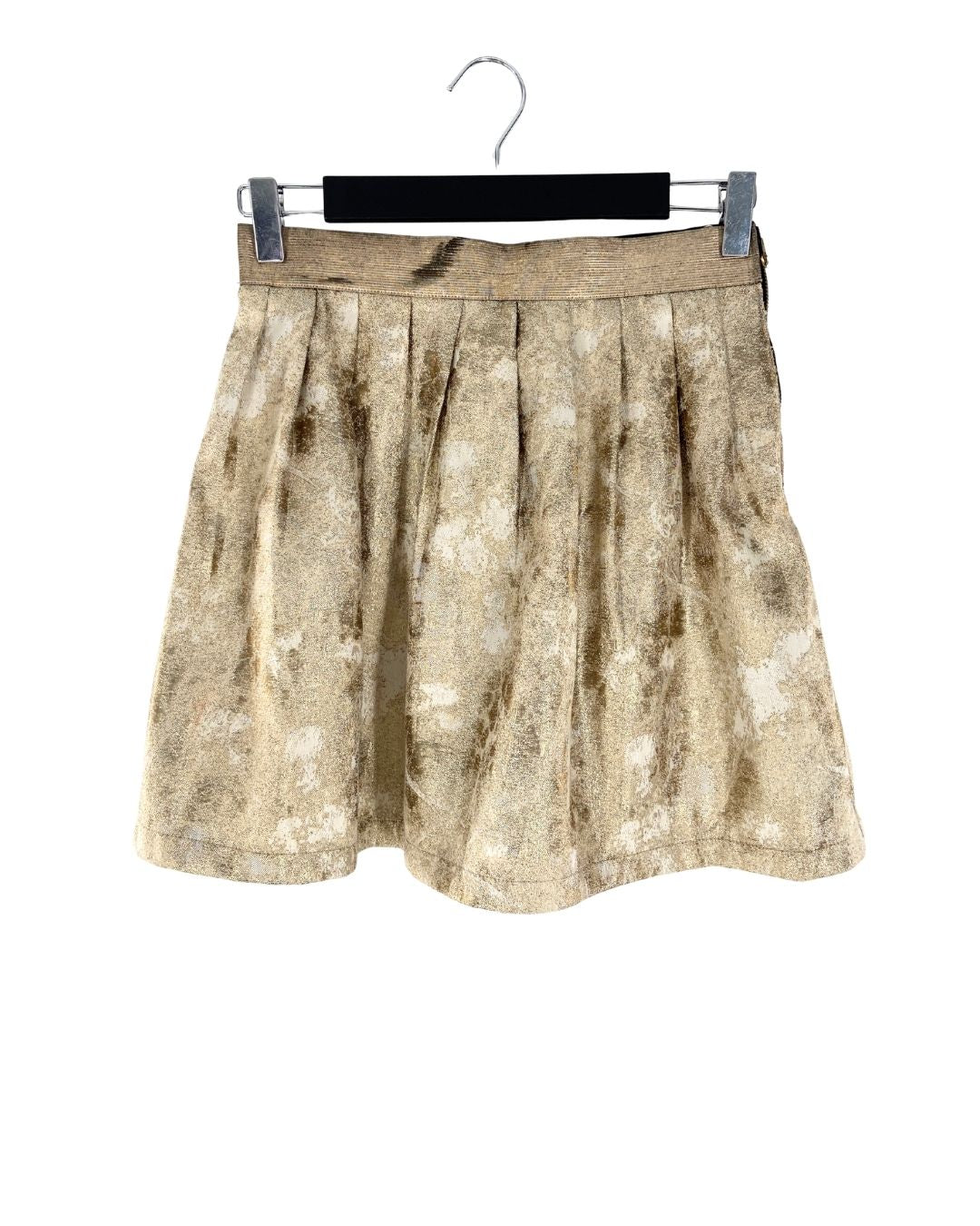 Falda mini con prenses