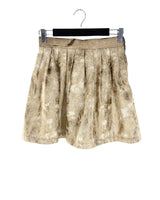 Falda mini con prenses