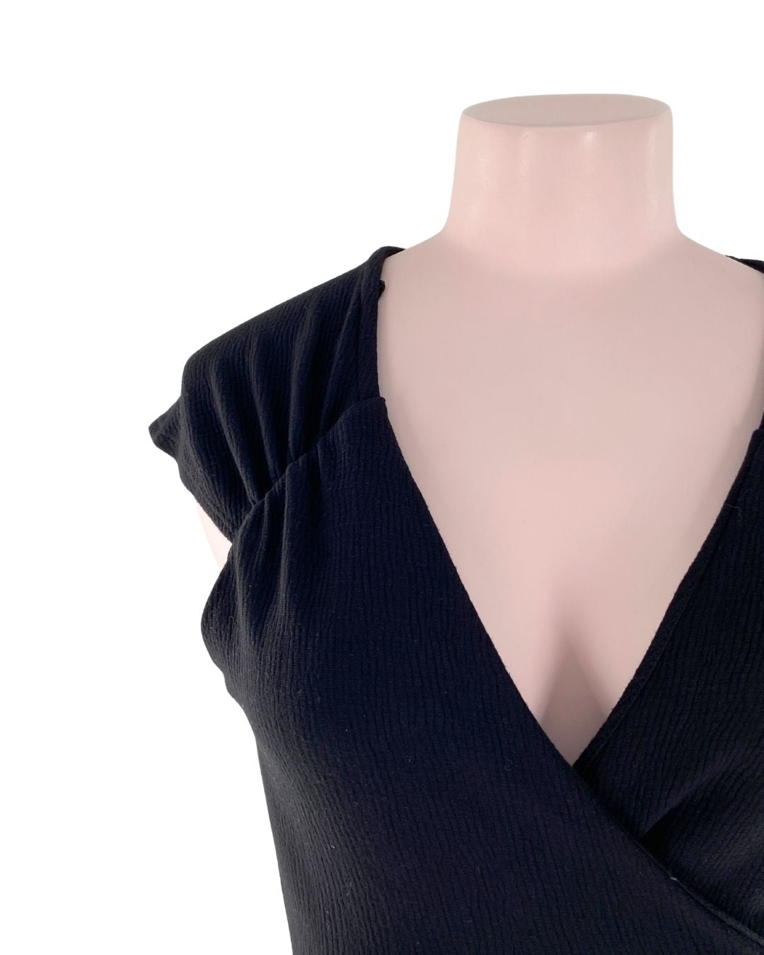 Blusa crop canale anudada