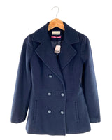 Abrigo abotonado en paño